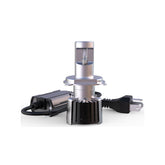 Faro LED H4 F10 de 55 W, 10 000 lm, 6500 K